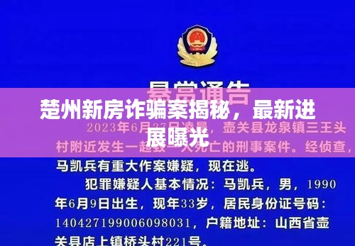 楚州新房诈骗案揭秘，最新进展曝光