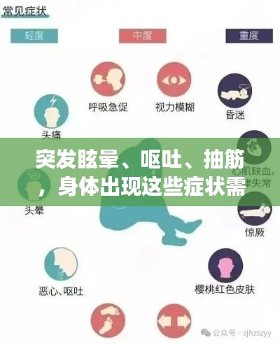 突发眩晕、呕吐、抽筋，身体出现这些症状需注意健康警示！