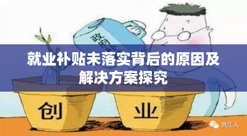 就业补贴未落实背后的原因及解决方案探究