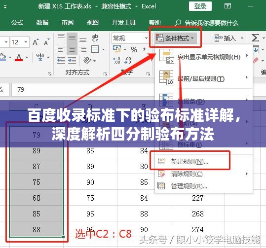 百度收录标准下的验布标准详解，深度解析四分制验布方法