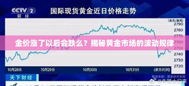 金价涨了以后会跌么？揭秘黄金市场的波动规律