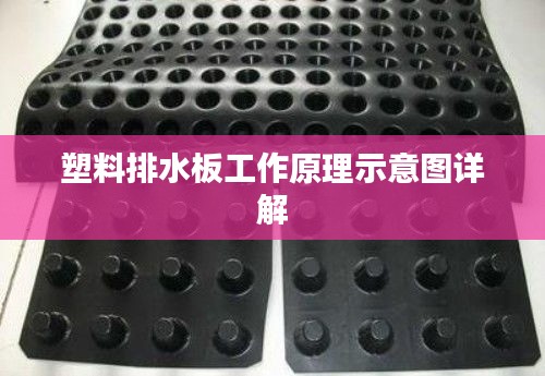 塑料排水板工作原理示意图详解