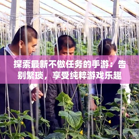 探索最新不做任务的手游：告别繁琐，享受纯粹游戏乐趣