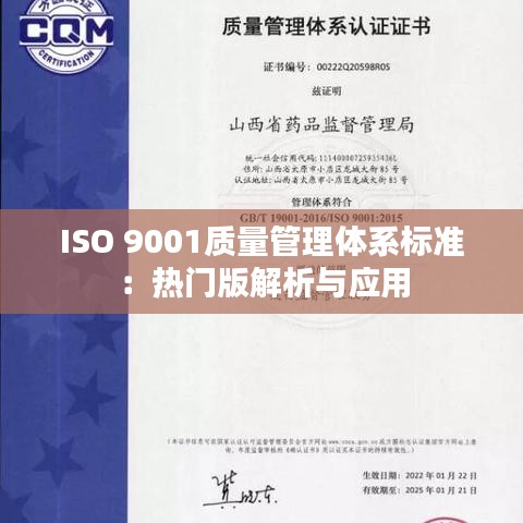 ISO 9001质量管理体系标准：热门版解析与应用