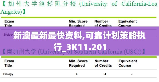 新澳最新最快资料,可靠计划策略执行_3K11.201