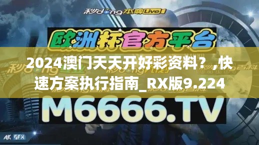 2024澳门天天开好彩资料？,快速方案执行指南_RX版9.224