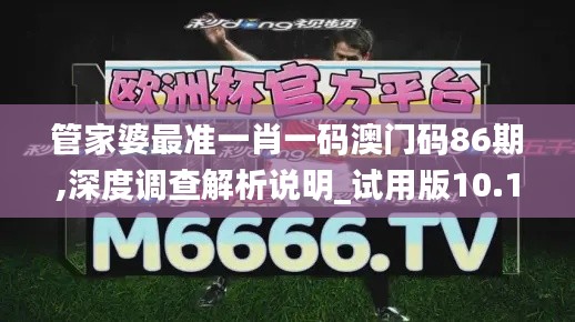 管家婆最准一肖一码澳门码86期,深度调查解析说明_试用版10.187