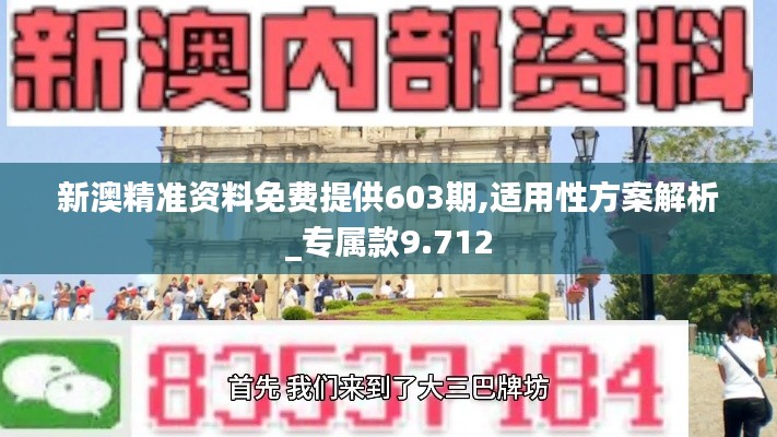 新澳精准资料免费提供603期,适用性方案解析_专属款9.712