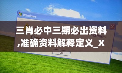 三肖必中三期必出资料,准确资料解释定义_XP110.420