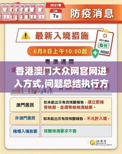 香港澳门大众网官网进入方式,问题总结执行方案_限量版6.120