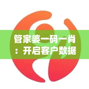 管家婆一码一肖：开启客户数据分析的大门