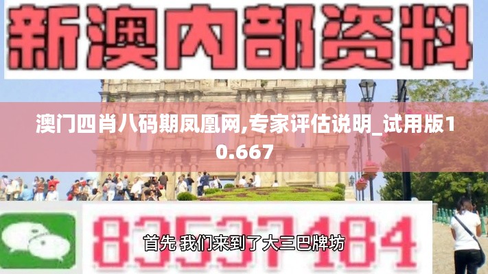 澳门四肖八码期凤凰网,专家评估说明_试用版10.667