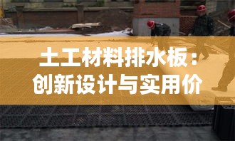 土工材料排水板：创新设计与实用价值的完美结合