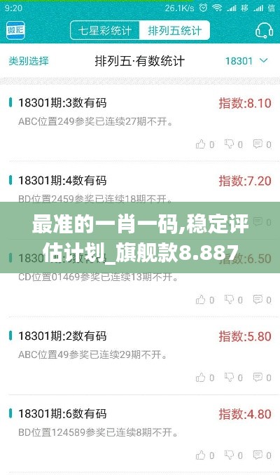 最准的一肖一码,稳定评估计划_旗舰款8.887