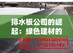 排水板公司的崛起：绿色建材的未来之星