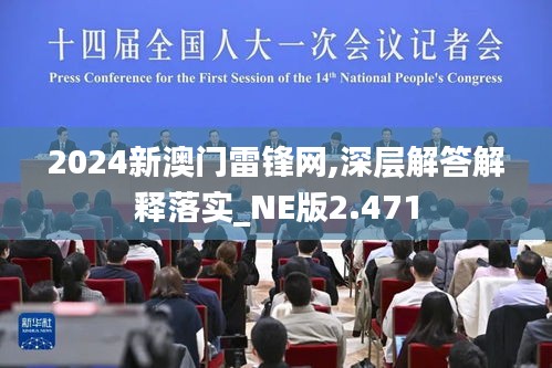 2024新澳门雷锋网,深层解答解释落实_NE版2.471