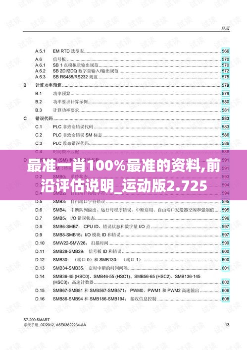 最准一肖100%最准的资料,前沿评估说明_运动版2.725