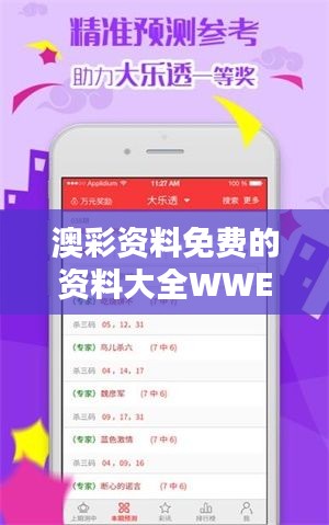 澳彩资料免费的资料大全WWE：从新手到专家，一站式彩界素养提升