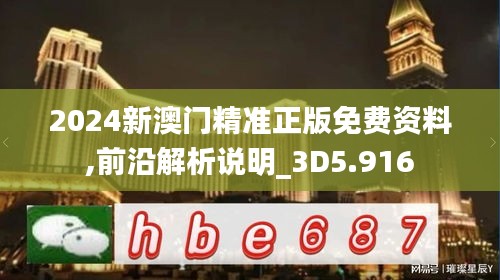 2024新澳门精准正版免费资料,前沿解析说明_3D5.916