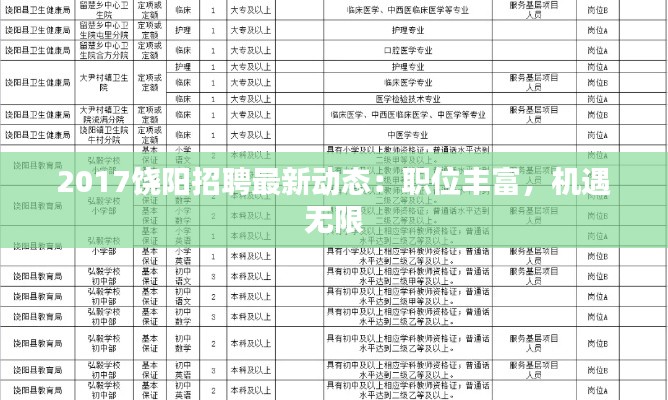 2017饶阳招聘最新动态：职位丰富，机遇无限