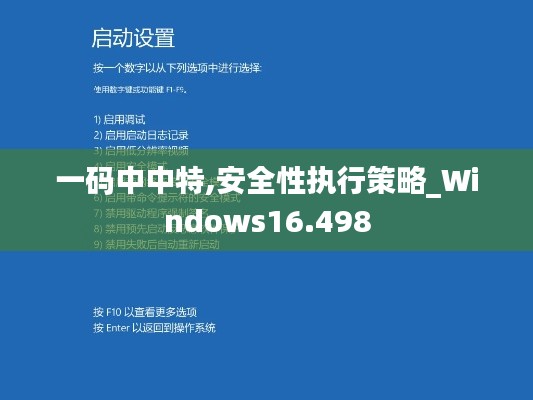 一码中中特,安全性执行策略_Windows16.498