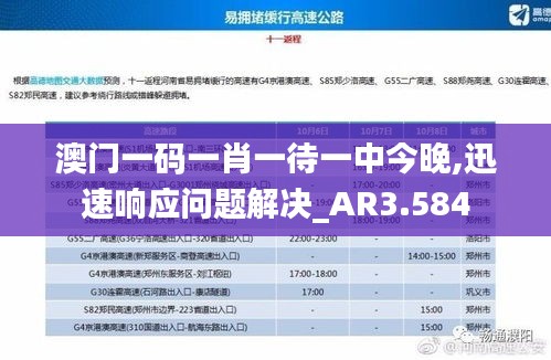 澳门一码一肖一待一中今晚,迅速响应问题解决_AR3.584