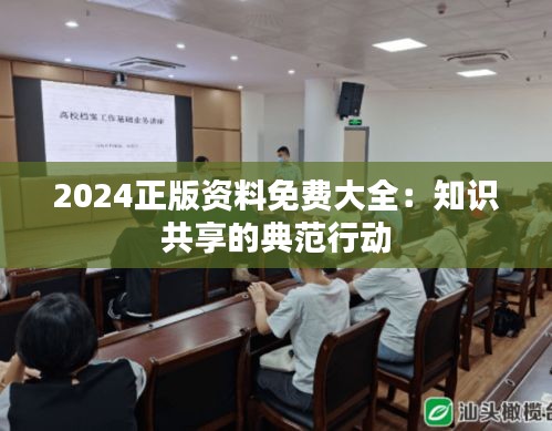 2024正版资料免费大全：知识共享的典范行动