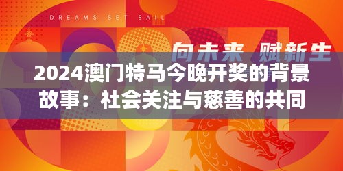 2024澳门特马今晚开奖的背景故事：社会关注与慈善的共同舞台