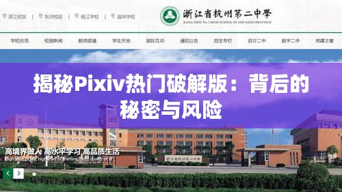 揭秘Pixiv热门破解版：背后的秘密与风险