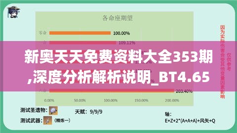 新奥天天免费资料大全353期,深度分析解析说明_BT4.656