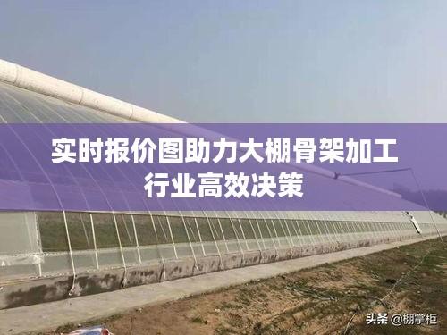 实时报价图助力大棚骨架加工行业高效决策