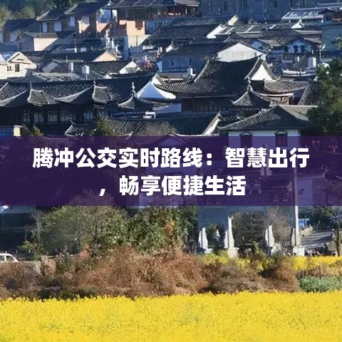 腾冲公交实时路线：智慧出行，畅享便捷生活