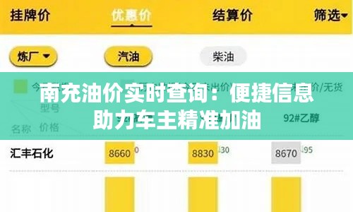 南充油价实时查询：便捷信息助力车主精准加油