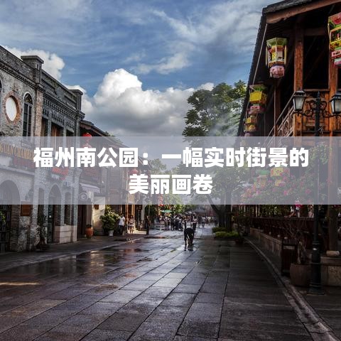 福州南公园：一幅实时街景的美丽画卷