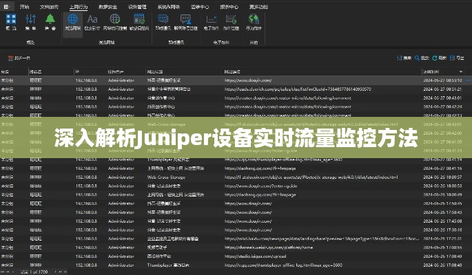深入解析Juniper设备实时流量监控方法