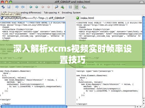 深入解析xcms视频实时帧率设置技巧