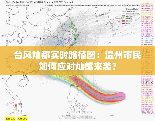 台风灿都实时路径图：温州市民如何应对灿都来袭？