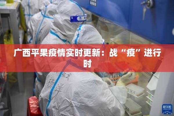 广西平果疫情实时更新：战“疫”进行时