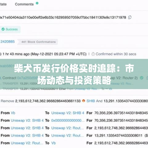 柴犬币发行价格实时追踪：市场动态与投资策略