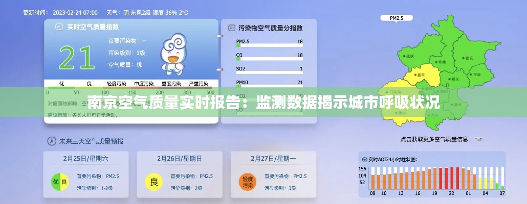 南京空气质量实时报告：监测数据揭示城市呼吸状况
