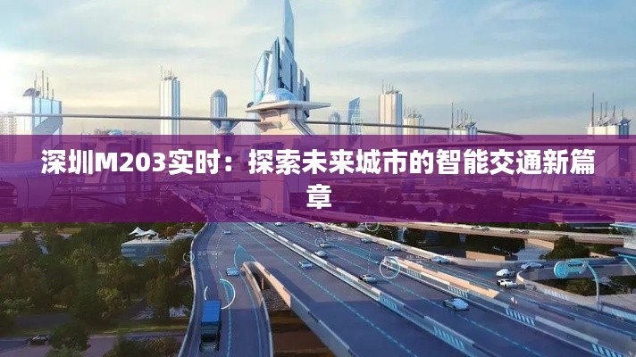 深圳M203实时：探索未来城市的智能交通新篇章