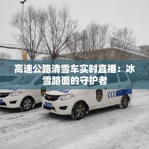 高速公路清雪车实时直播：冰雪路面的守护者