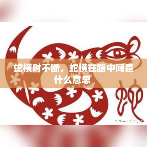 蛇横财不断，蛇横在路中间是什么意思 