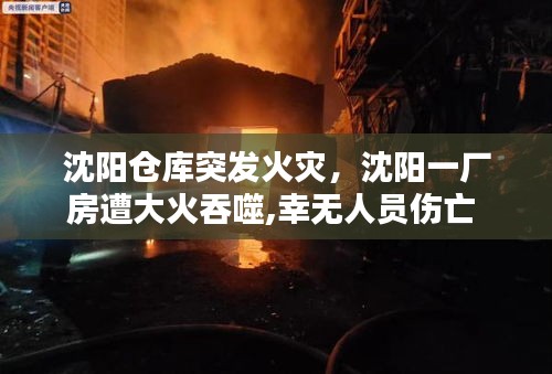 沈阳仓库突发火灾，沈阳一厂房遭大火吞噬,幸无人员伤亡 