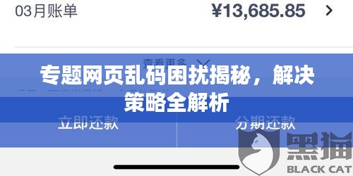 专题网页乱码困扰揭秘，解决策略全解析