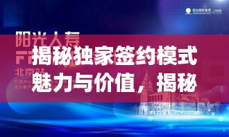 揭秘独家签约模式魅力与价值，揭秘365独家签约探索之旅