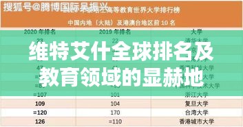 维特艾什全球排名及教育领域的显赫地位