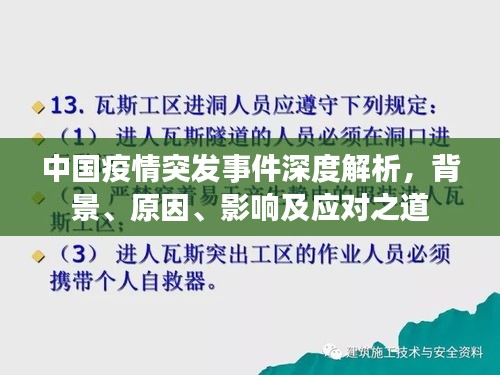 中国疫情突发事件深度解析，背景、原因、影响及应对之道