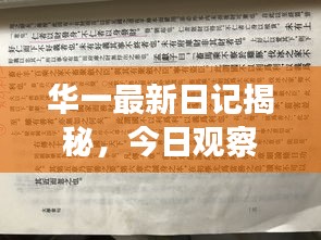 华一最新日记揭秘，今日观察与感悟，深度好文不容错过！