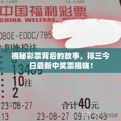 揭秘彩票背后的故事，排三今日最新中奖票揭晓！